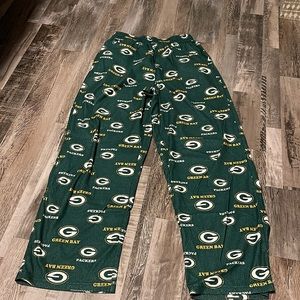 Youth Green Bay Packer Pajama Pants, Unisex Kids PJ Pants